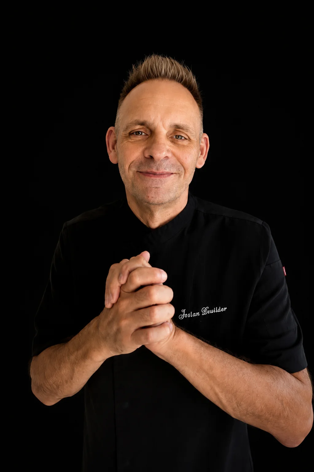 Porträt von Joslan Dewilder, Küchenchef des Armonia